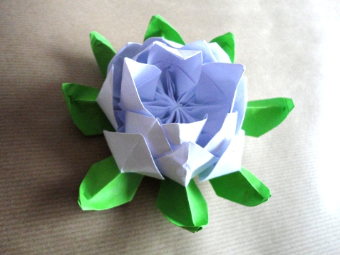 Featured image of post Origami Flor De Loto De Papel