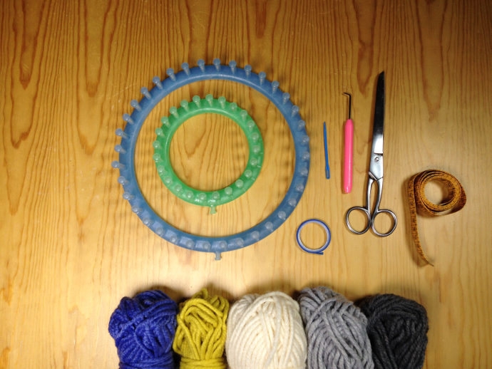 Tutorial DIY: Cómo tejer un gorro Minion con telar