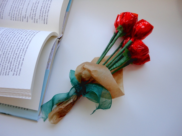 DIY tutorial ramo de rosas para sant jordi