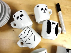 DIY tutorial tazas pintadas ideas regalo novios bodas