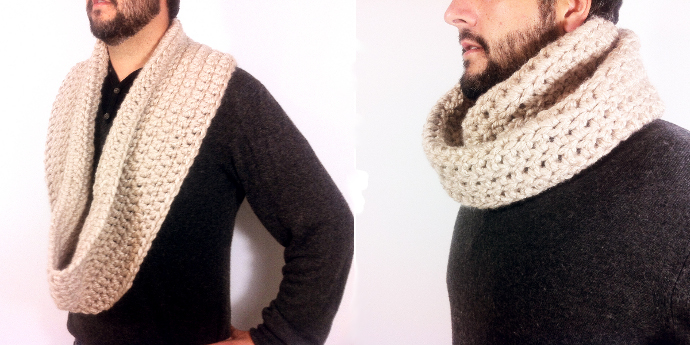 Tutorial DIY: "Cómo tejer bufanda crochet"