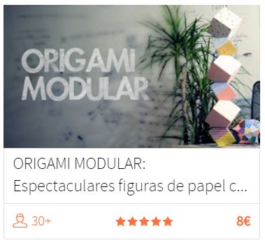 Curso online de origami modular